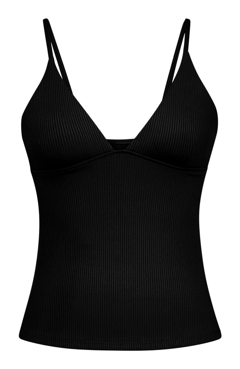 Losano Renew Rib Tank, Alternate, color, Black