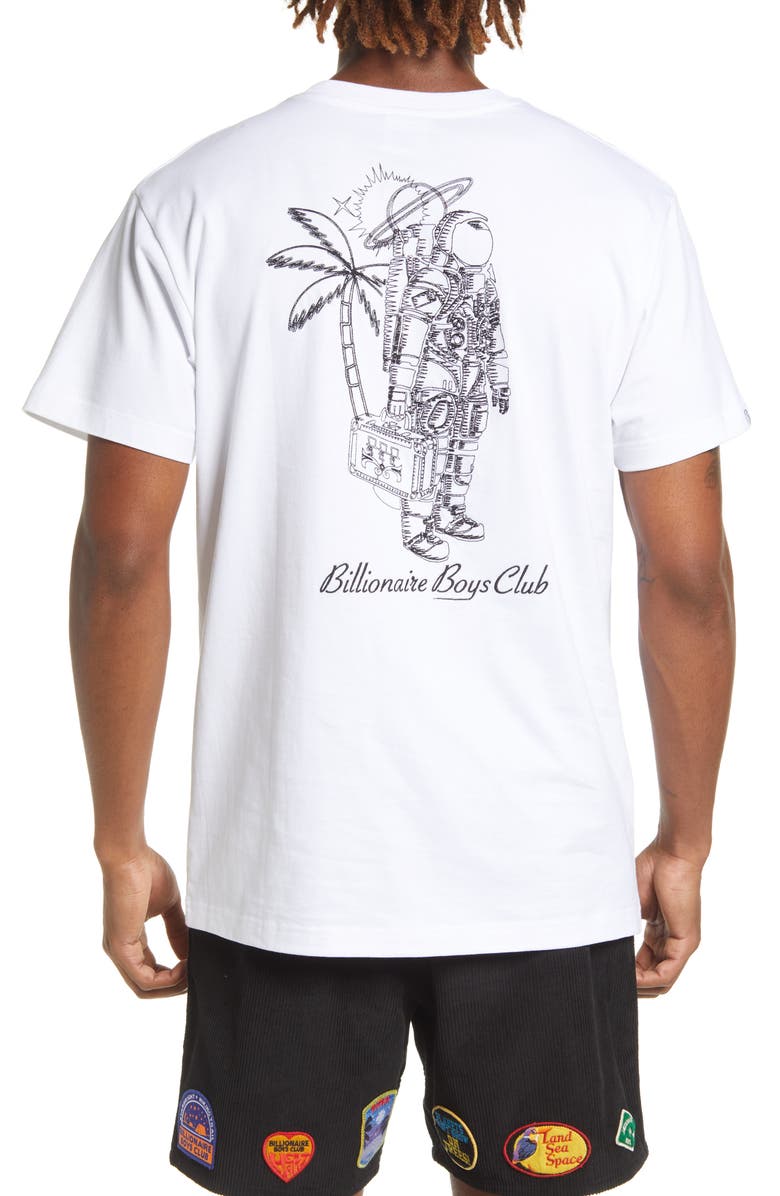 Billionaire Boys Club Men's BB Euphoria Embroidered Graphic T-Shirt, Alternate, color, 