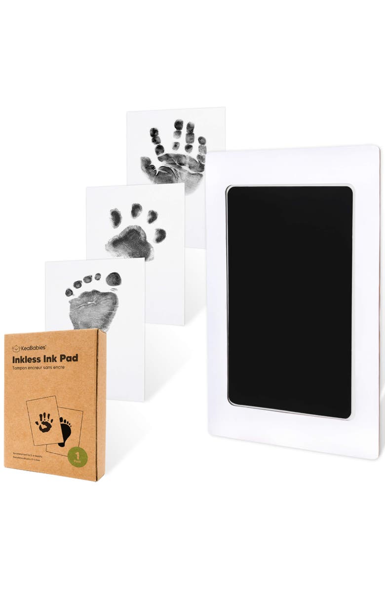 KeaBabies 1-Pack Inkless Ink Pad, Main, color, Jet Black