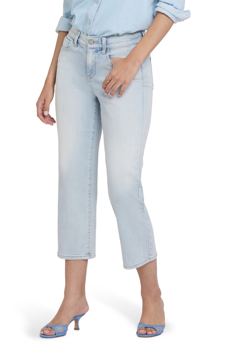 NYDJ Piper Crop Relaxed Straight Leg Jeans, Main, color, Desert Shoreline