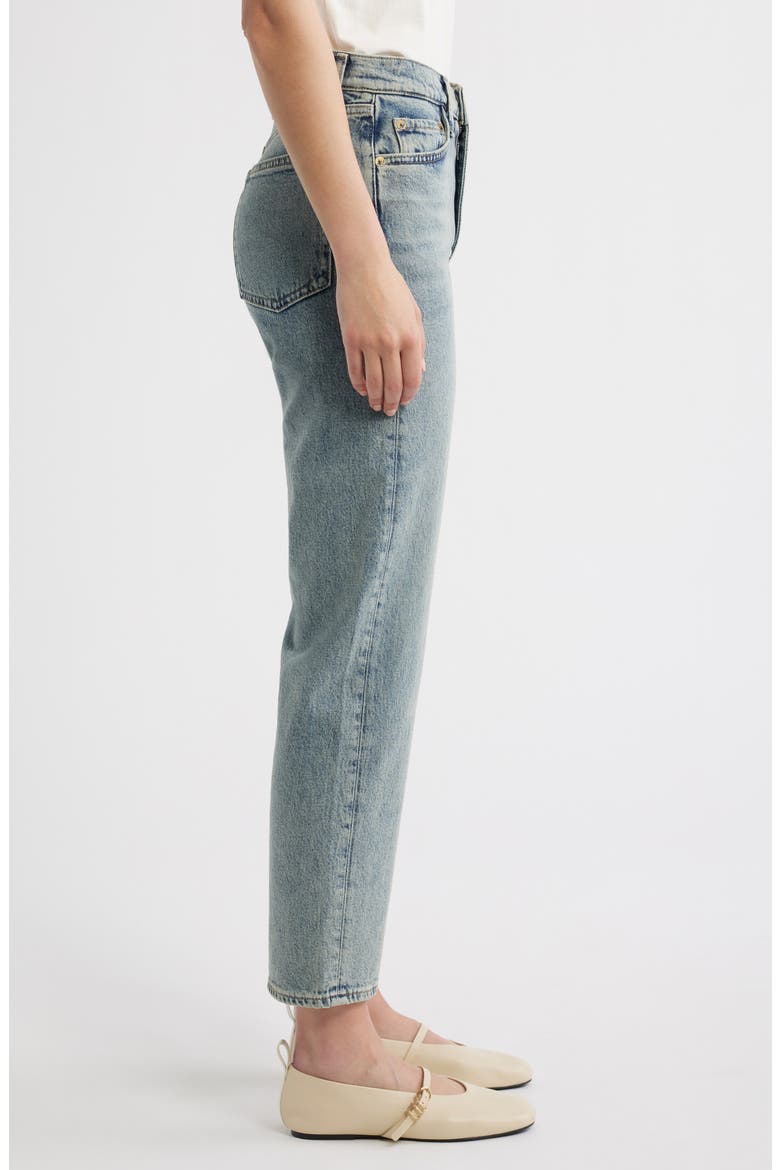 Harlow Mid Rise Ankle Straight Leg Jeans, Alternate, color, AMITY