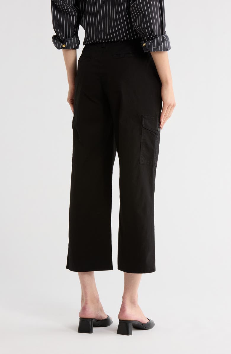 L'AGENCE Zoella High Waist Pants, Alternate, color, Black