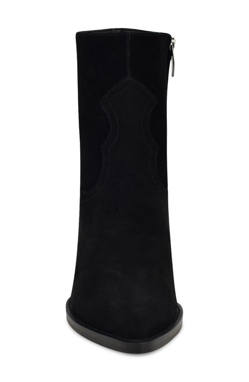 Nine West Taytay Pointed Toe Bootie In Black