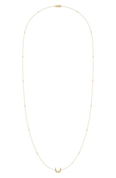 Dreamer Midnight Diamond Pendant Necklace - 0.16ct.