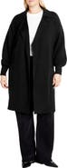 City Chic Elsie Longline Cardigan