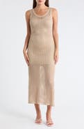 NORDSTROM RACK Open Knit Cover-Up Dress