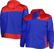 Columbia Men's Columbia Royal Chicago Cubs Flash Forward Challenger Omni-Shade Full-Zip Windbreaker