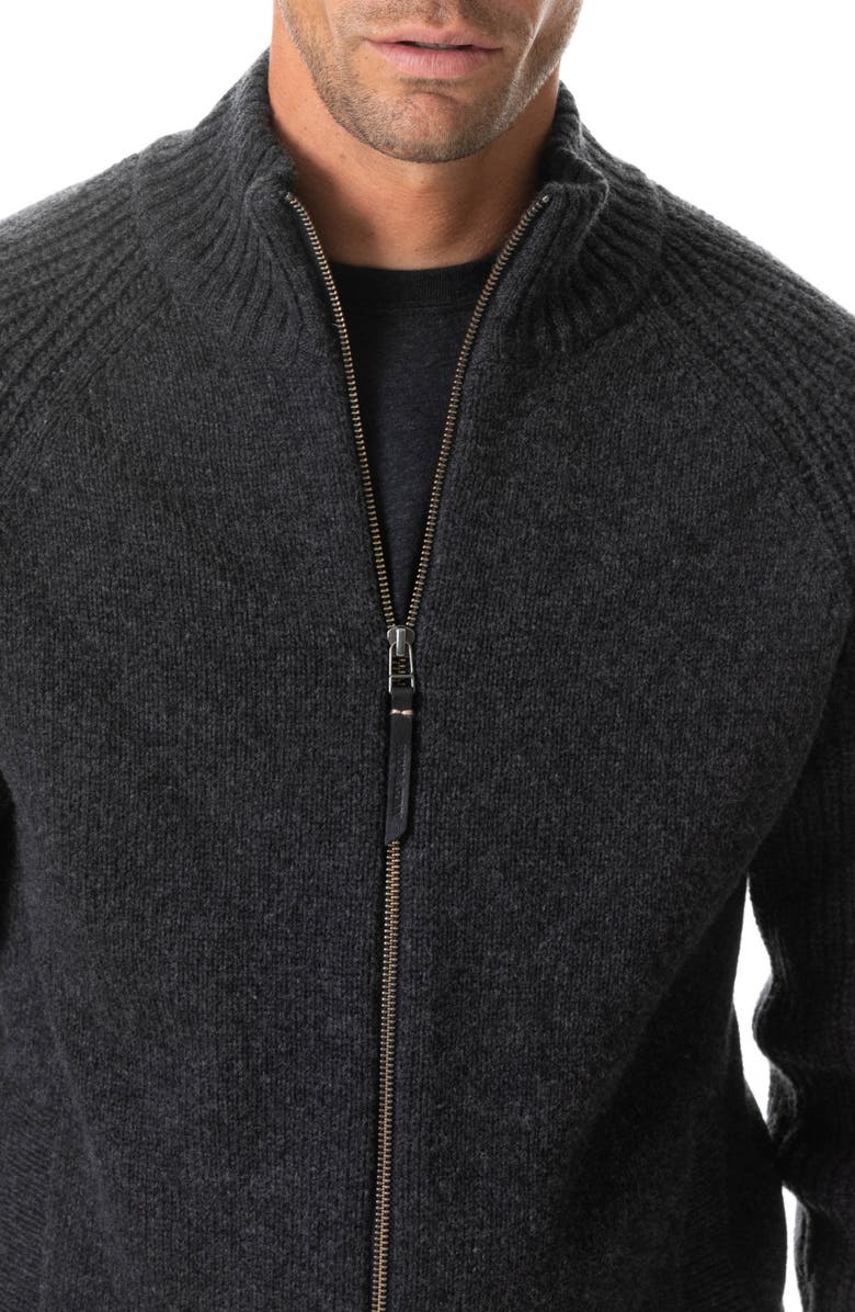 Rodd & Gunn Grovetown Full Zip Wool Sweater, Alternate, color, 