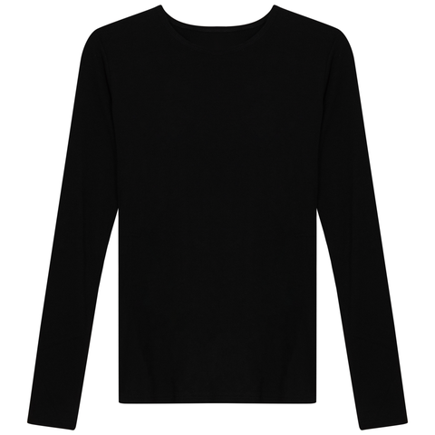 Modal Long Sleeve Soft Stretch Shell Top
