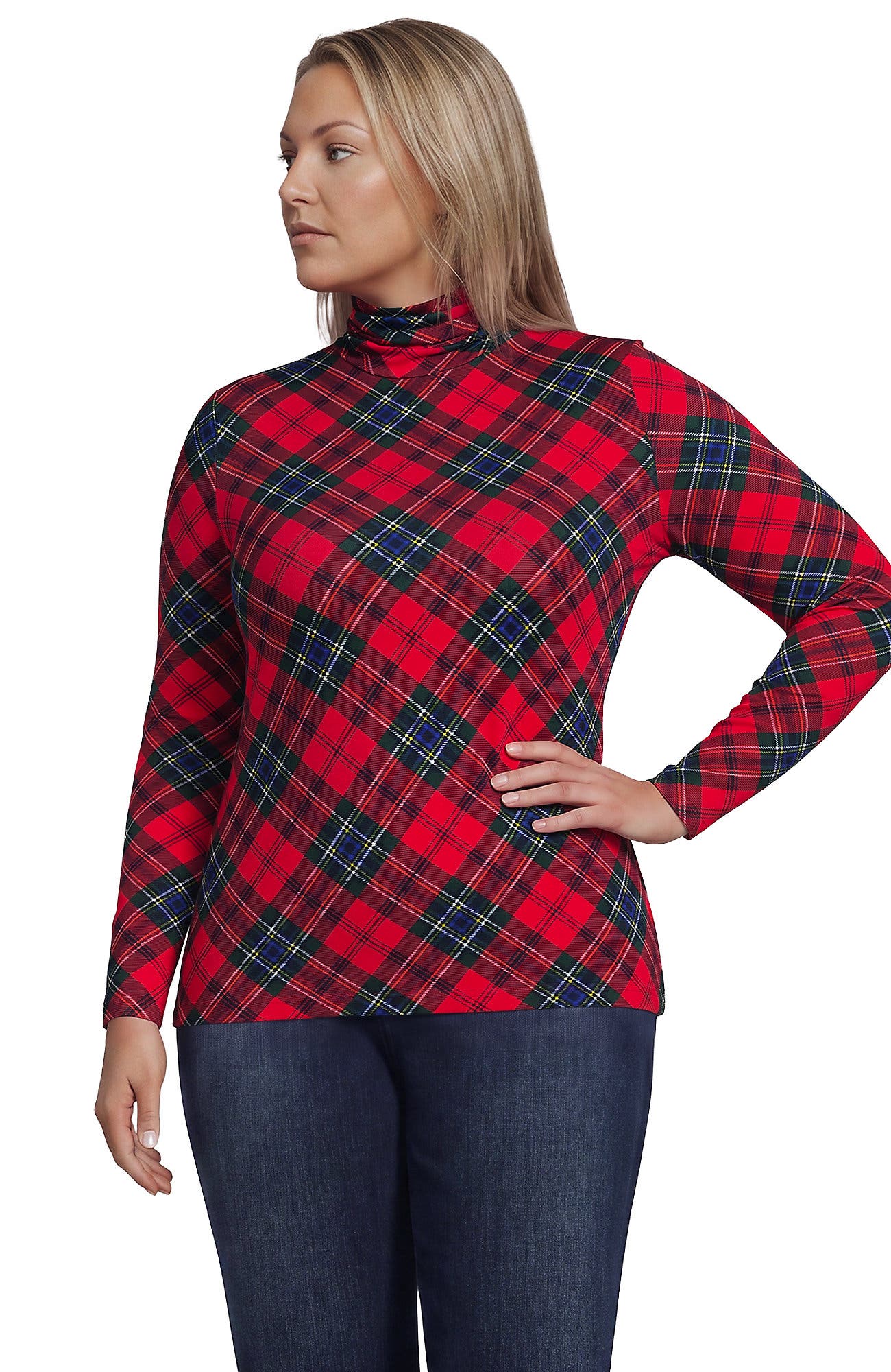 Compass Red/Pine Plaid