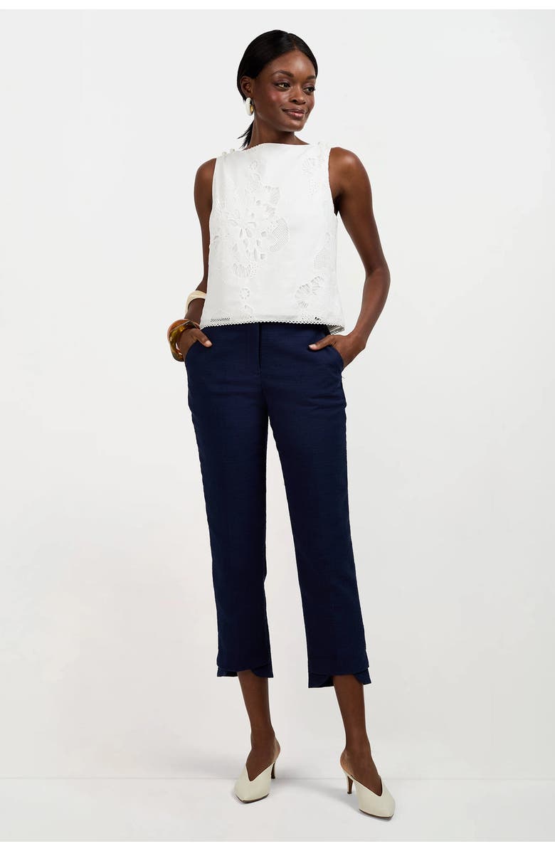 Trina Turk Alessandra Top, Main, color, Whitewash