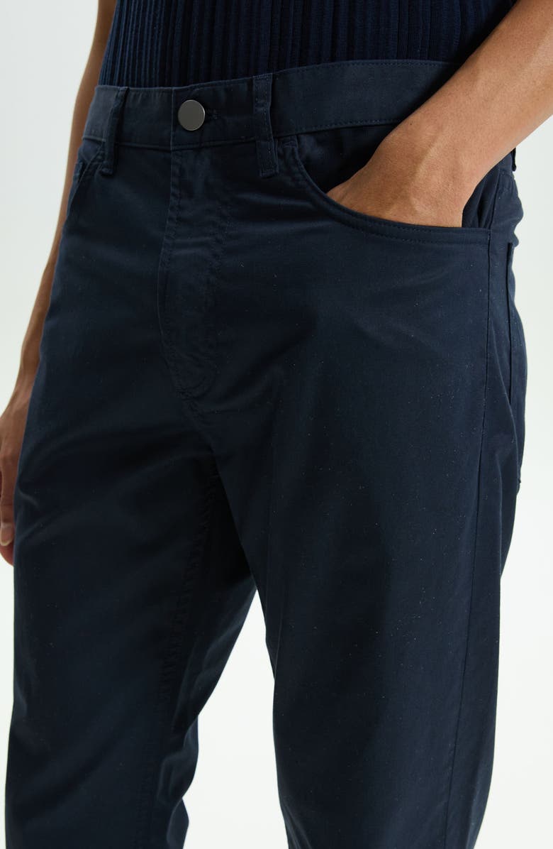 Theory Zaine Slim Straight Stretch Five Pocket Pants, Alternate, color, Baltic - Xhx