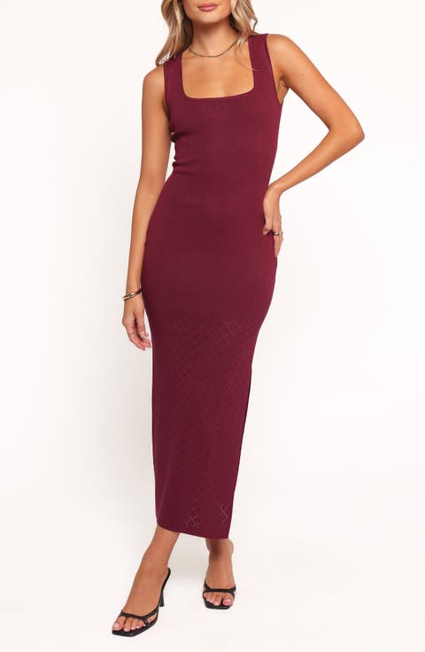 Elinor Rib Body-Con Maxi Dress