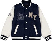Joe's Jeans Kids' New York Denim Varsity Jacket