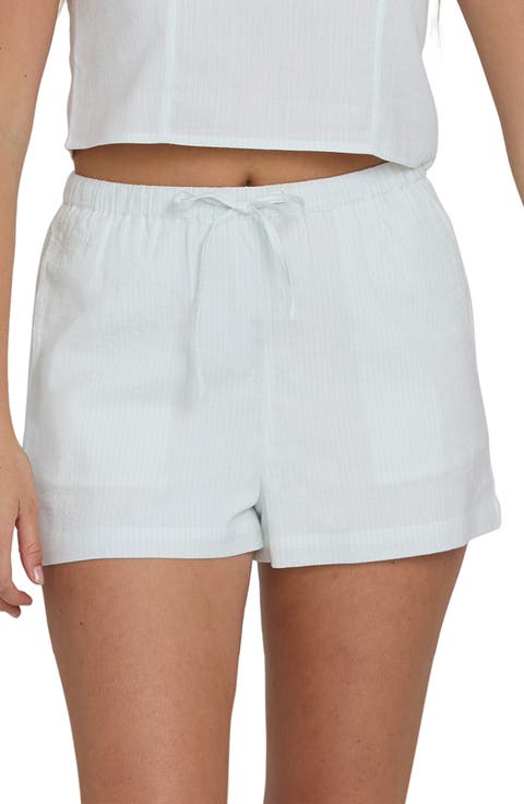 Wanderer Striped Seersucker Shorts