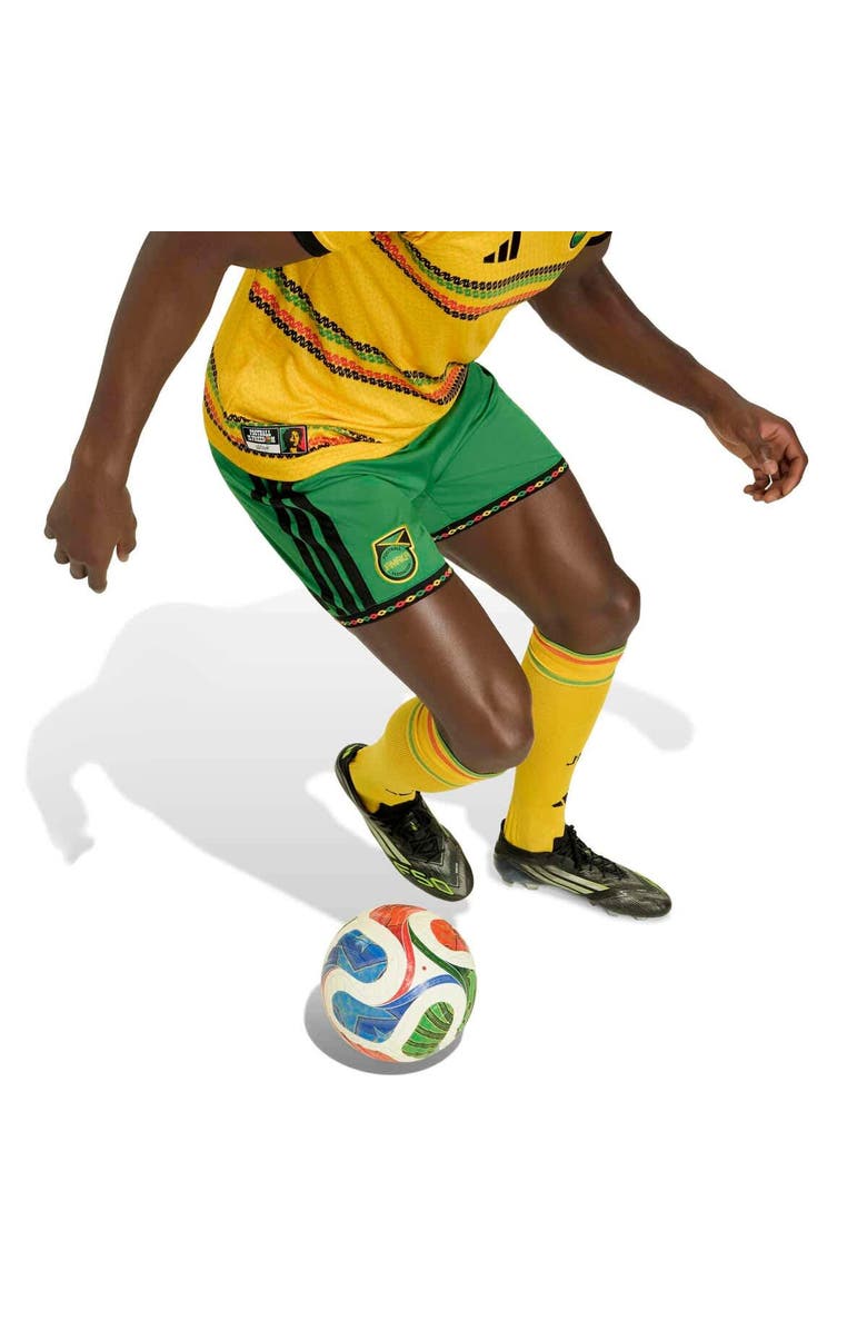 adidas Men's adidas Green Jamaica National Team Replica Shorts, Alternate, color, Green