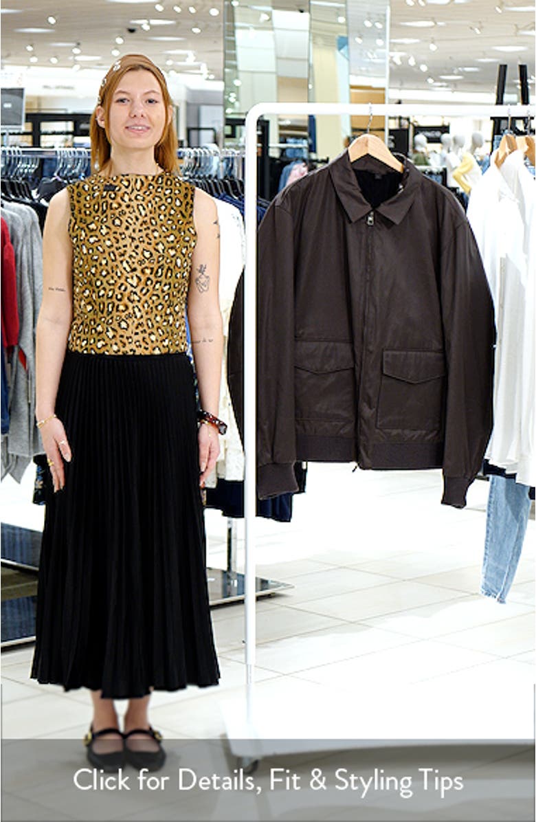 x David Beckham Cinsun Bomber Jacket, sales video thumbnail