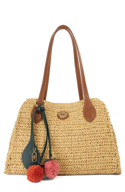 Devotedly Raffia Satchel