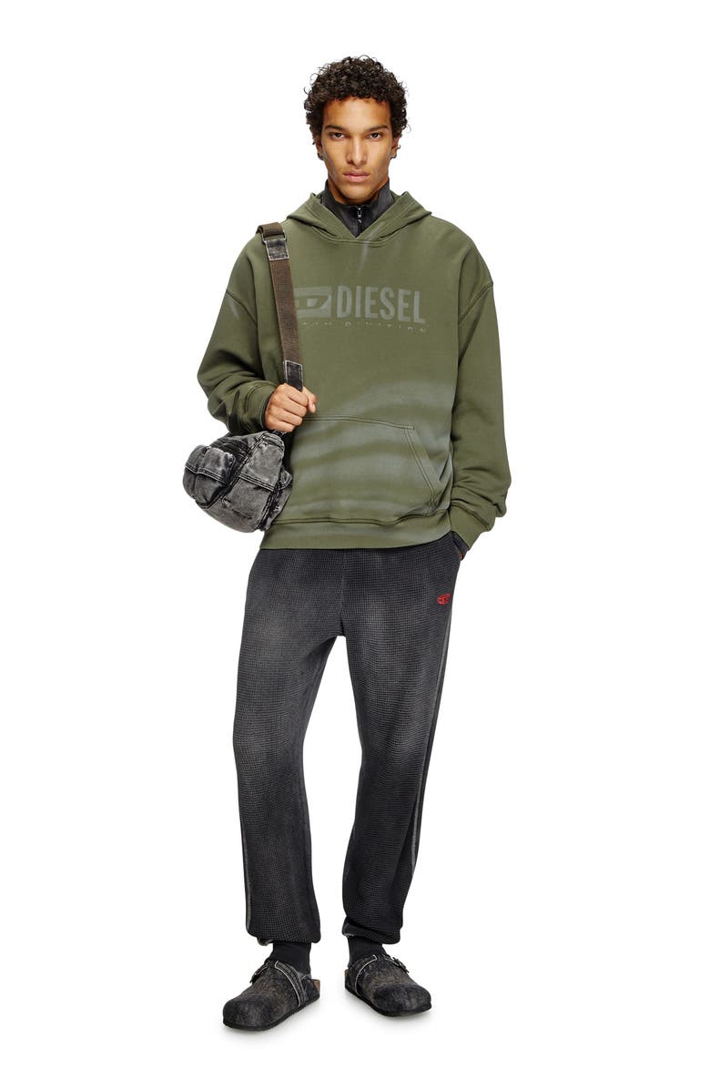 DIESEL<sup>®</sup> S-Boxt-Hood-R9 Graphic Hoodie, Alternate, color, Olive/ Green