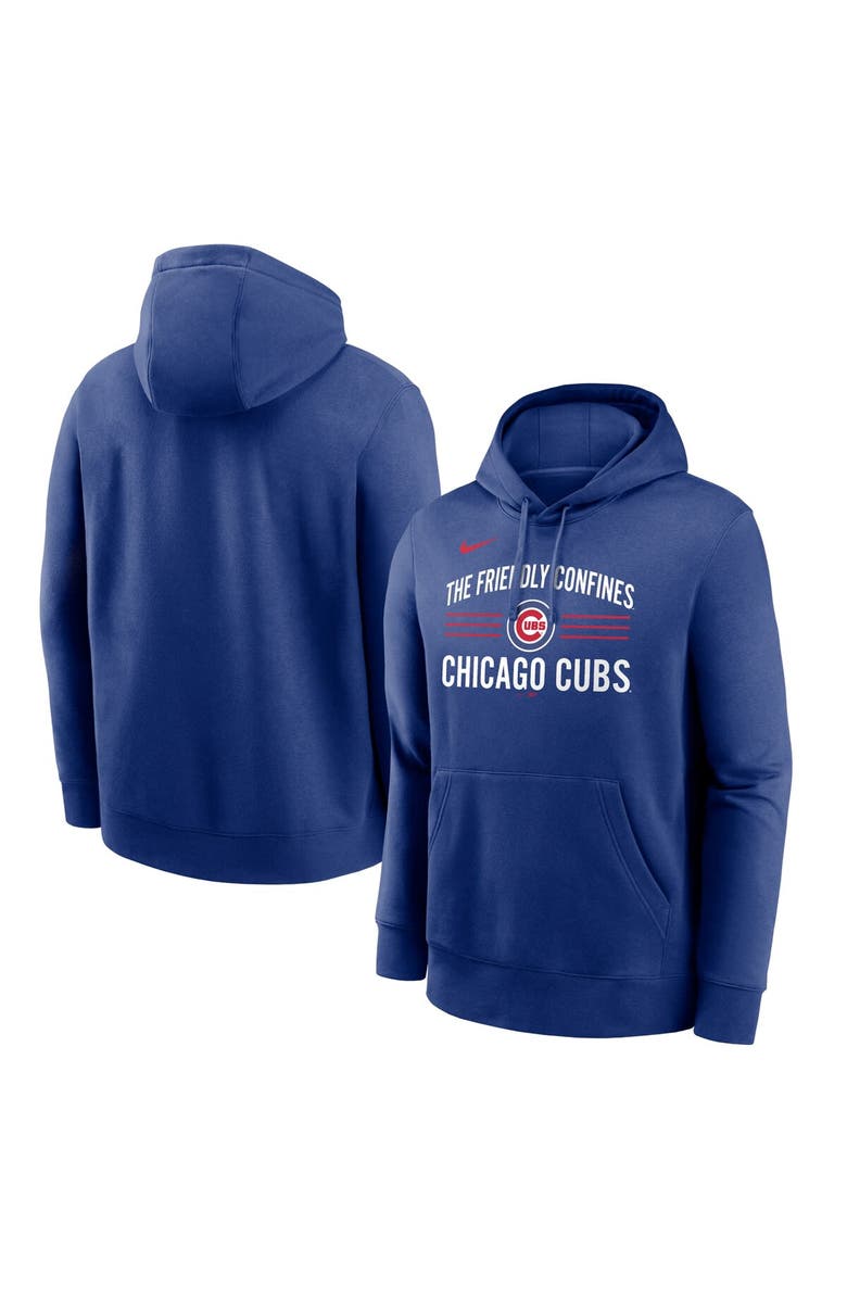 Nike Men's Nike Royal Chicago Cubs Local Club Pullover Hoodie, Main, color, 