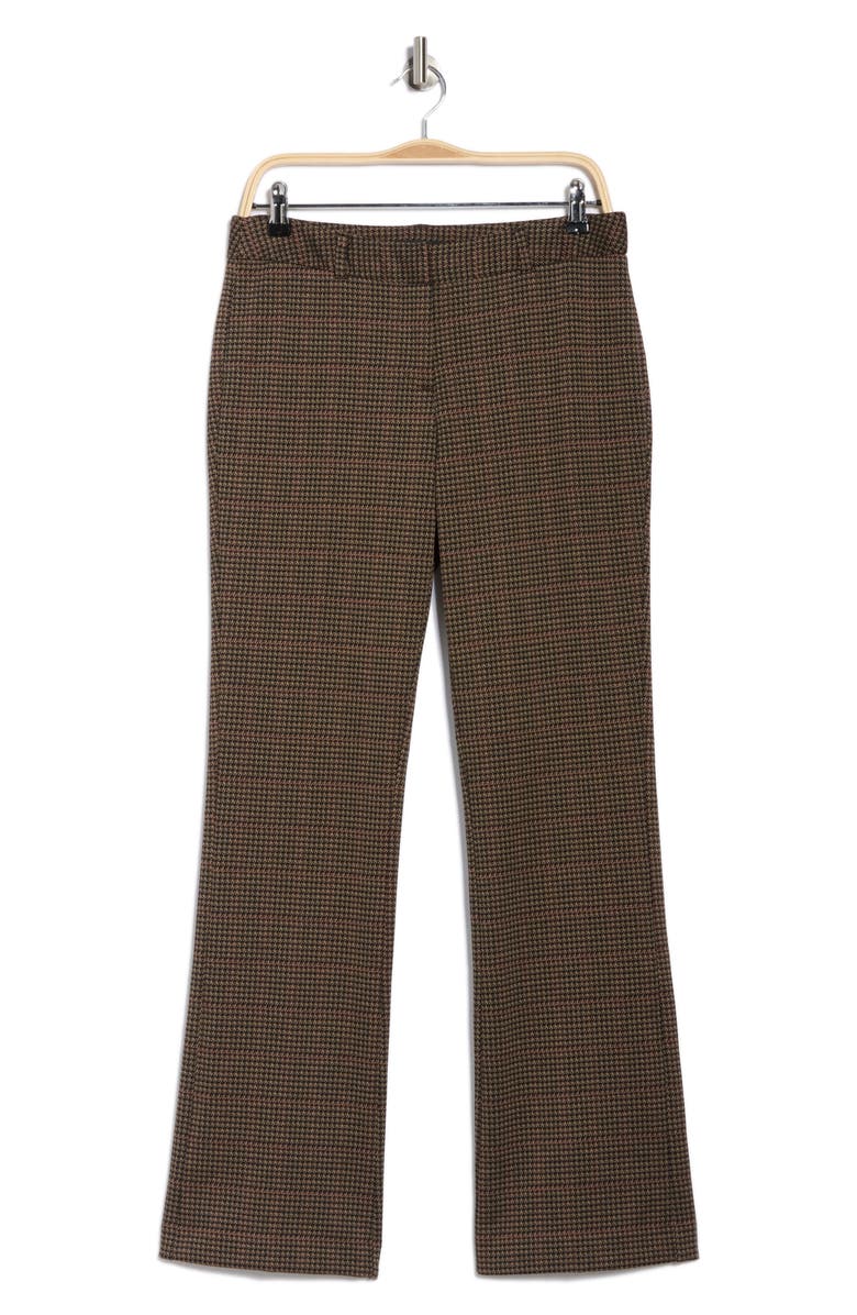 Amanda & Chelsea Ari Plaid Pants, Alternate, color, Black/ Red Camel