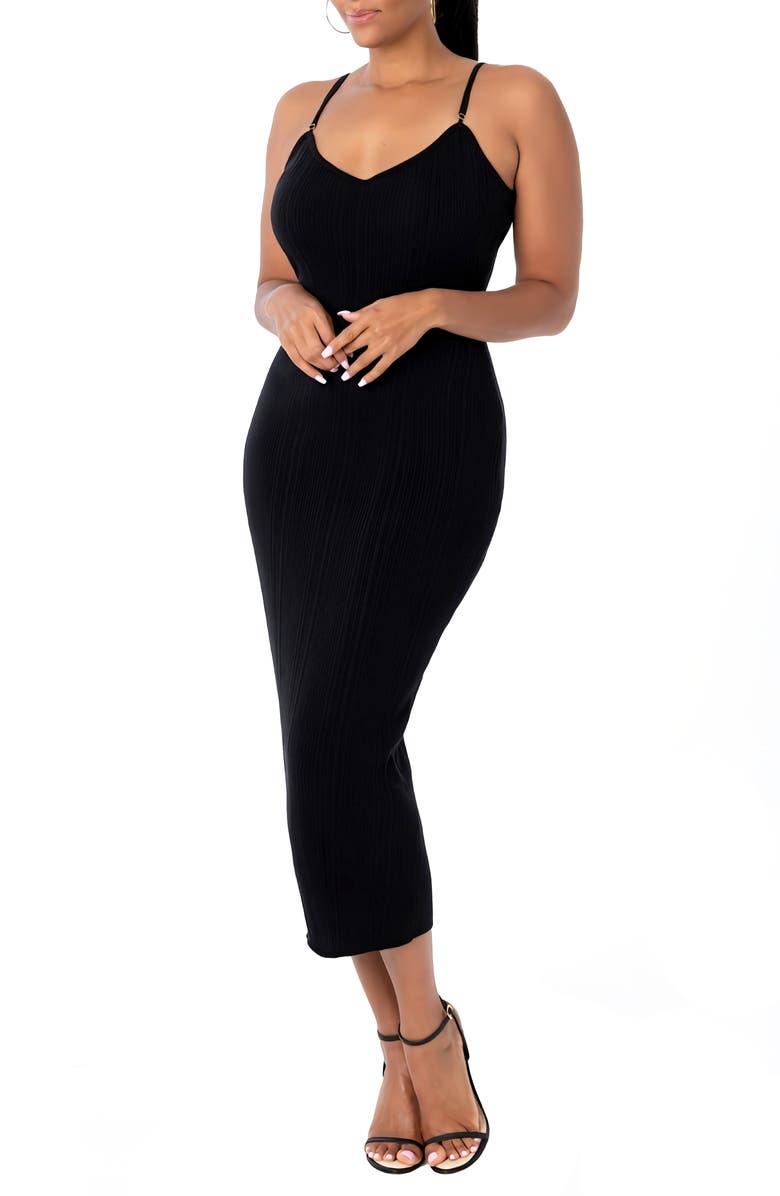 Dai Moda Draya Body-Con Sweater Dress, Main, color,