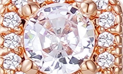 Adornia Cubic Zirconia Halo Stud Earrings