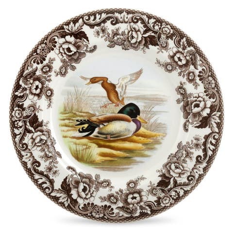Woodland Birds 10.5" Dinner Plate