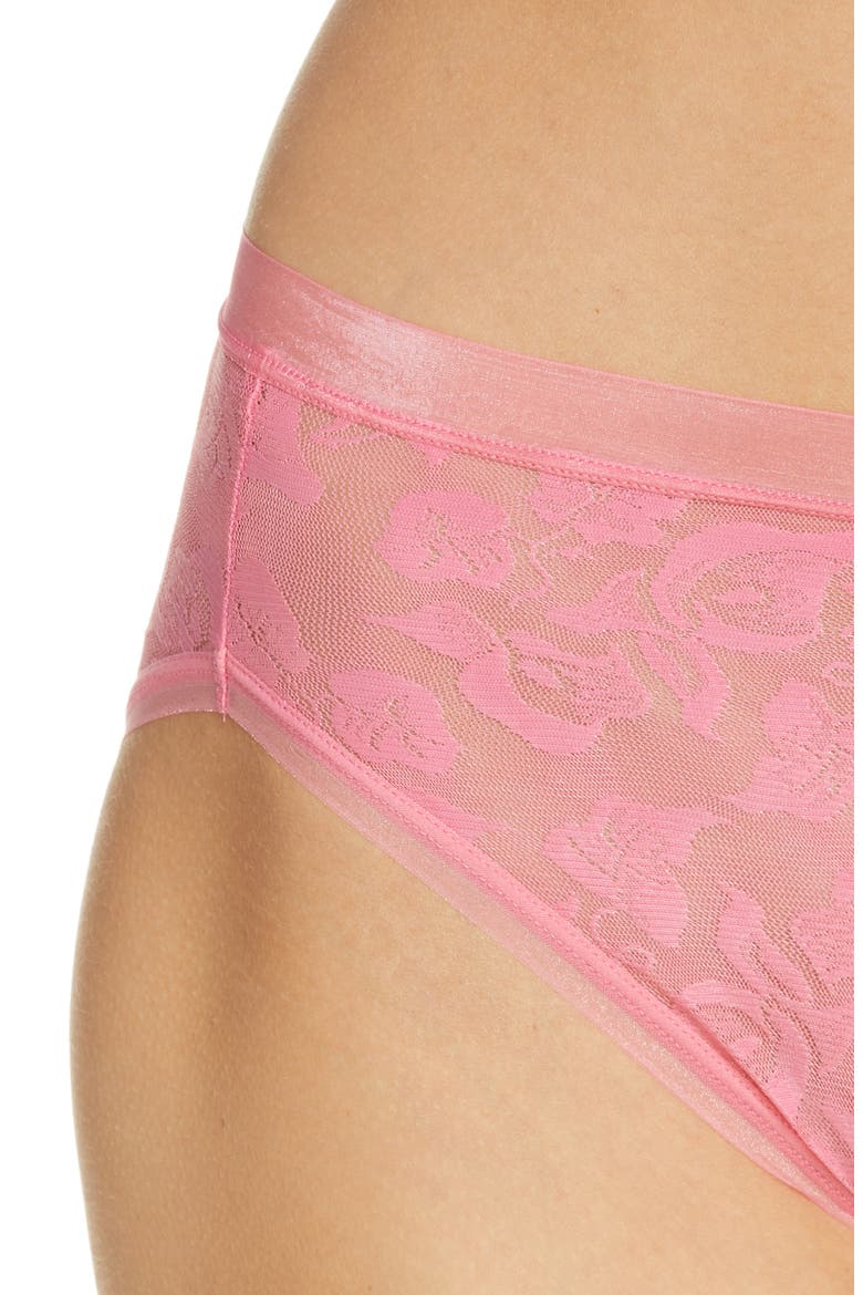 Awareness High Cut Briefs, Alternate, color, PINK LEMONADE