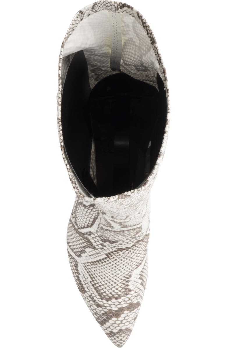 NEW YORK AND COMPANY Xena Keen High Boot, Alternate, color, Bone