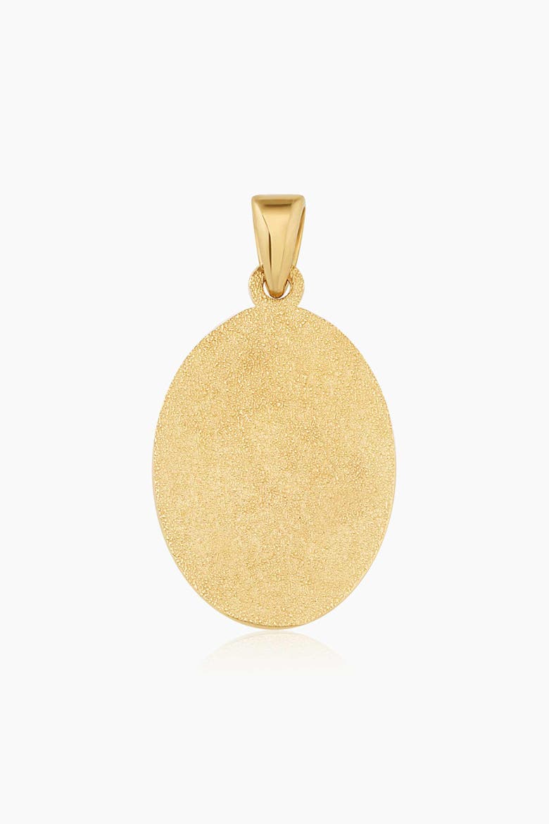 14K Yellow Gold St. Christopher Medal Pendant Charm, Alternate, color, Yellow Gold