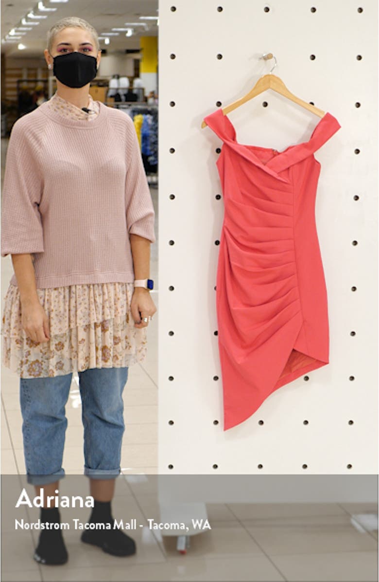 Bardot Pleat Front Dress, sales video thumbnail