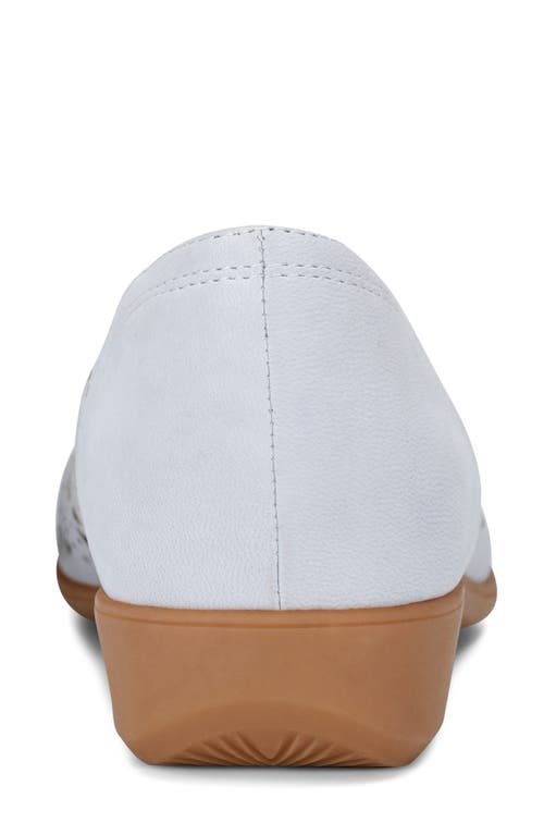 Rockport Cobb Hill Rory Ballet Flat In Light Gray