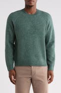 Vince Thermal Crewneck Wool Blend Sweater