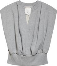 3.1 Phillip Lim Sleeveless French Terry Sweatshirt