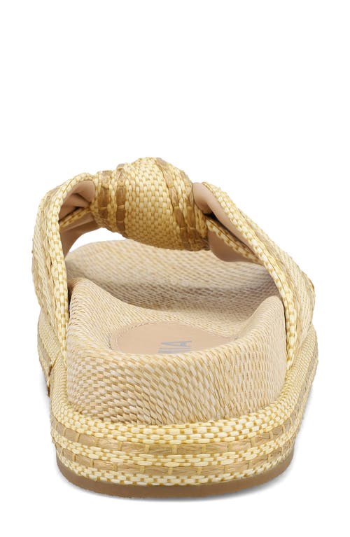 Mia Giade Platform Sandal In Gold