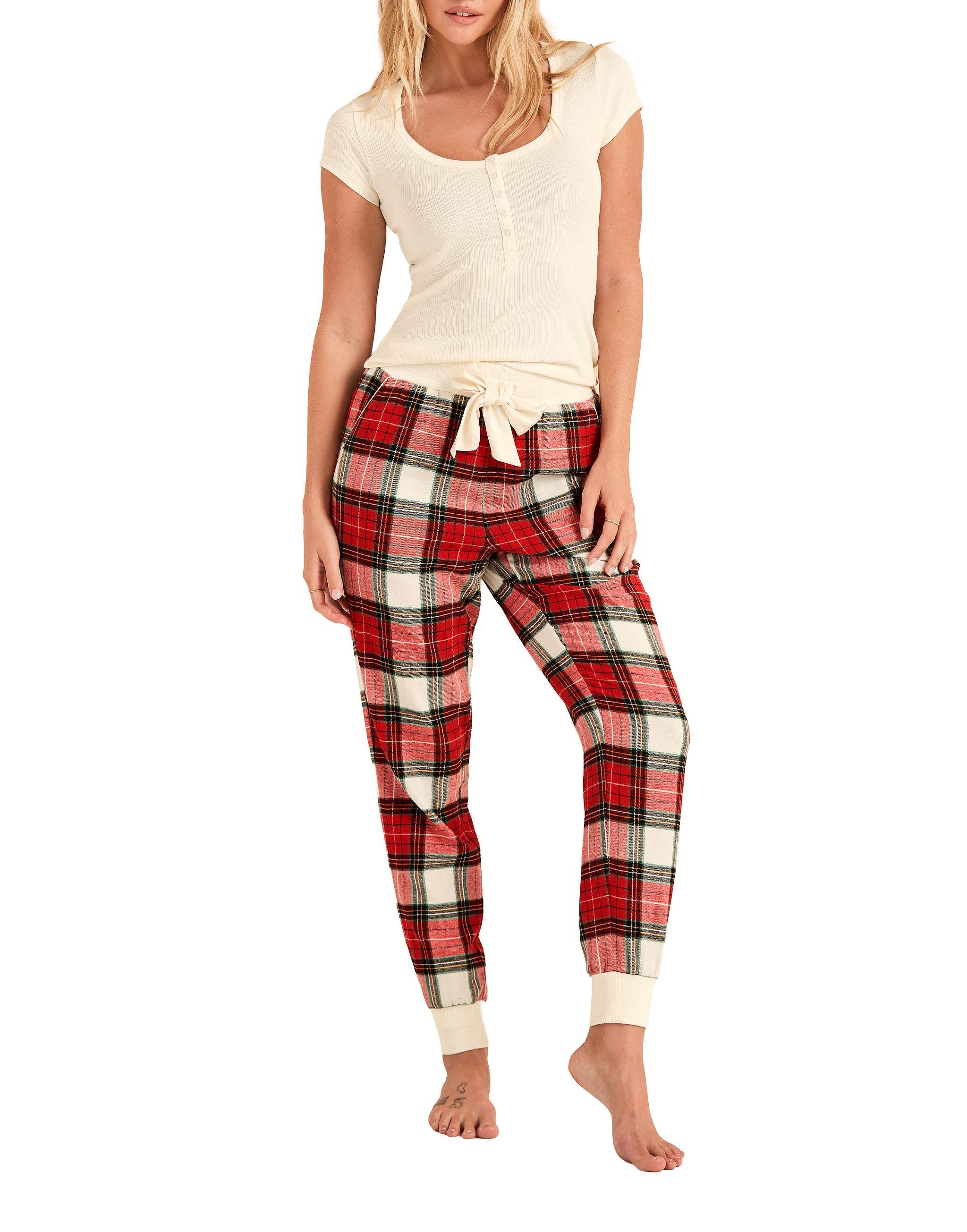 selected Plaid beige