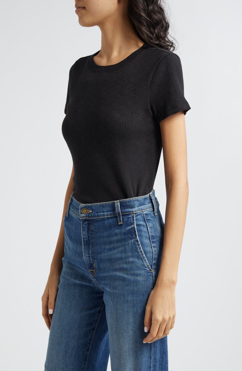 ATM Anthony Thomas Melillo Rib Cotton T-Shirt, Alternate, color,