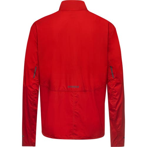 Gorewear Concurve Windbreaker In Red
