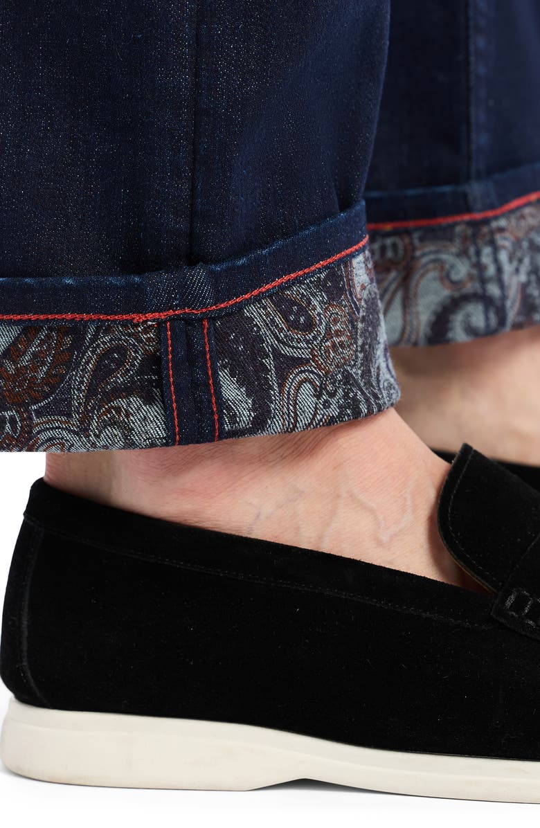 Robert Graham Gottsman Straight Leg Jeans, Alternate, color, Indigo