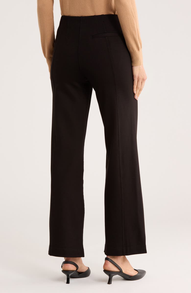 ELIE ELIE TAHARI Straight Leg Pants, Alternate, color, Black