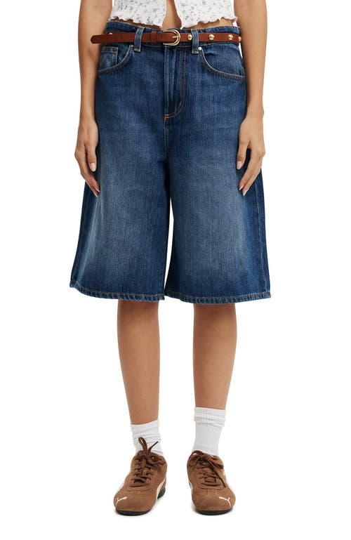 COTTON ON LYOCELL WIDE DENIM JORT