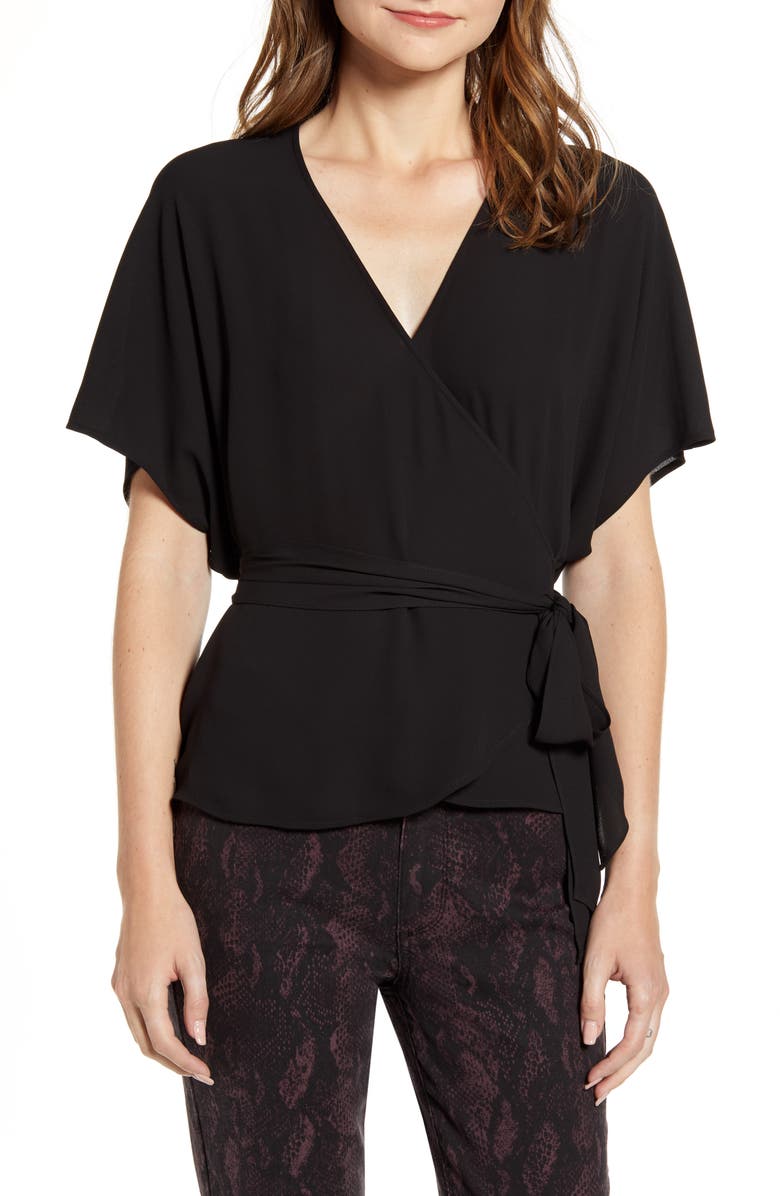 Chelsea28 Wrap Style Top, Main, color, 