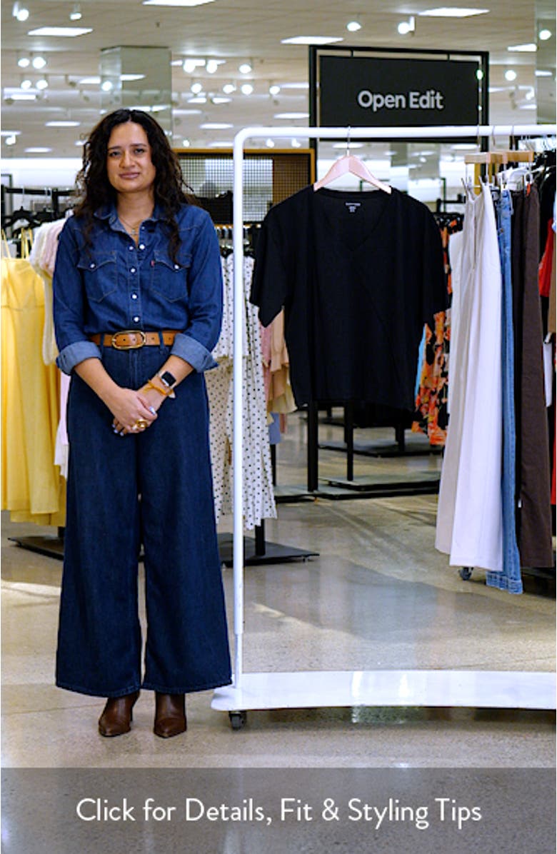 V-Neck Organic Cotton T-Shirt, sales video thumbnail