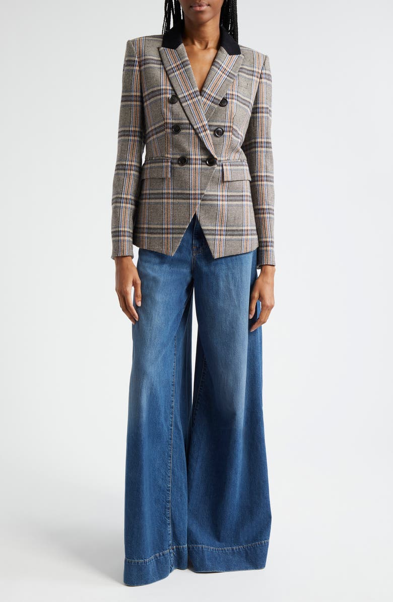 Veronica Beard Haizley High Waist Extra Wide Leg Jeans, Alternate, color, 