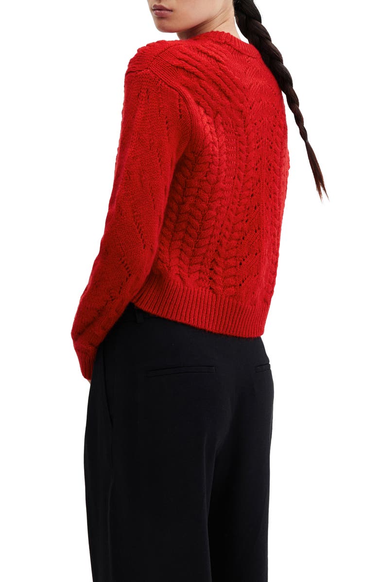 MANGO Open Stitch Sweater, Alternate, color, 