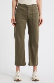 Madewell Darted Barrel Leg Pants