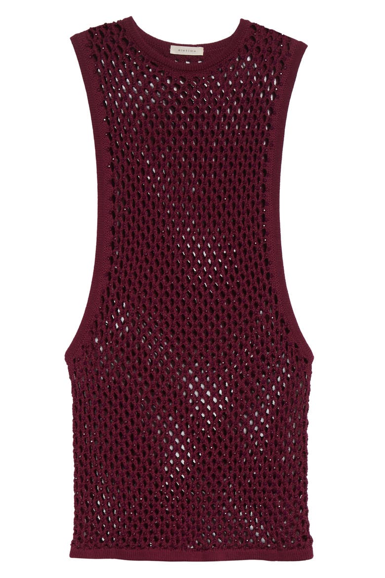Grenada Beaded Mesh Stitch Sweater Dress, Alternate, color, ORCHID