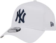 New Era Men's New Era White New York Yankees TC A-Frame 9FORTY Adjustable Hat