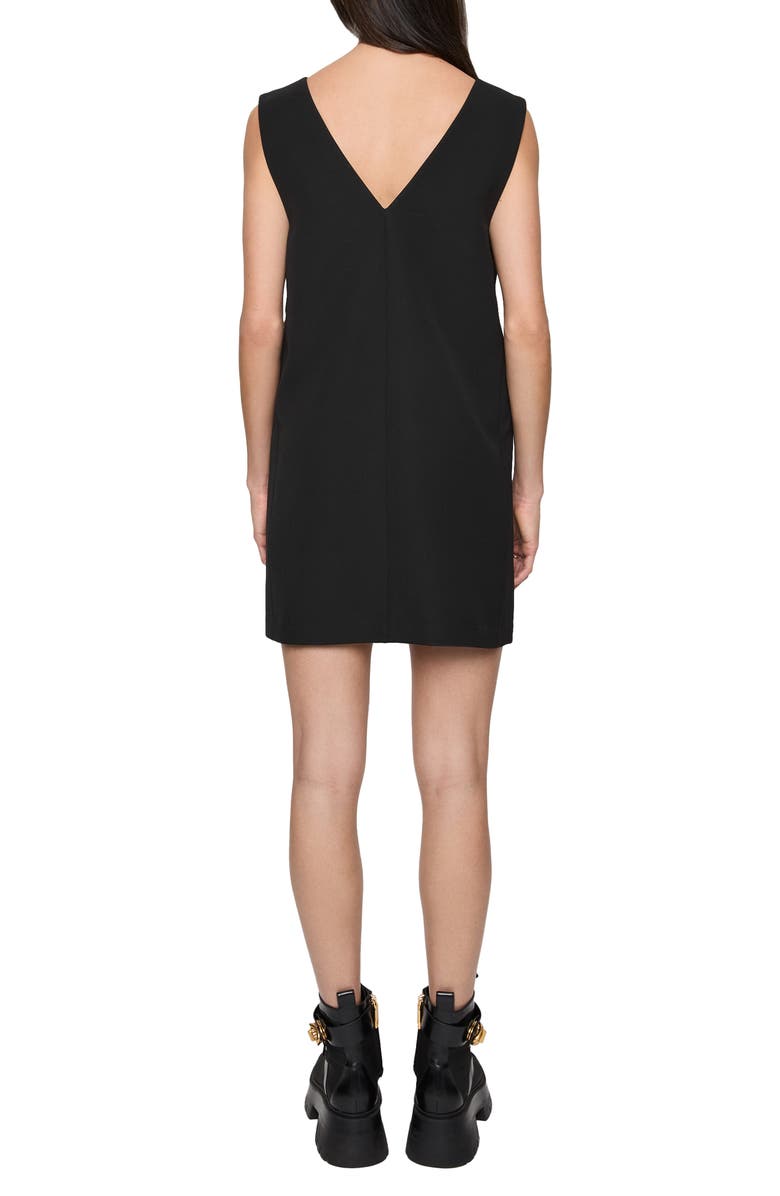 Rebecca Minkoff Aria Sleeveless Minidress, Alternate, color, True Black